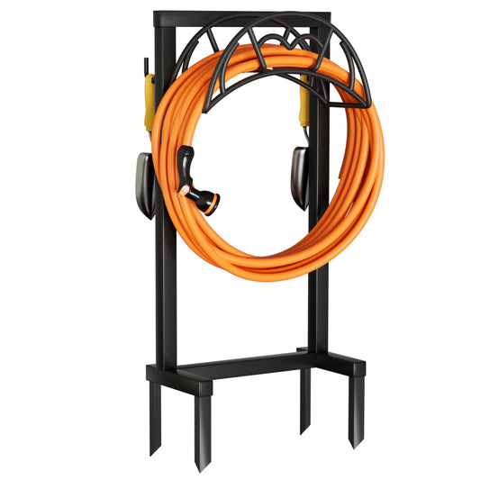 VyGrow  Garden Hose Holder, Freestanding Heavy Duty Water Hose Holder - new